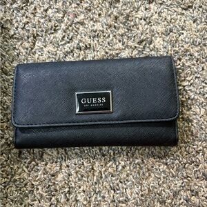 GUESS Black Key & Card Holder